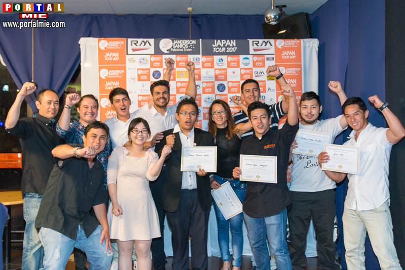 treinamento com janderson santos no japão toyota vendas convenção