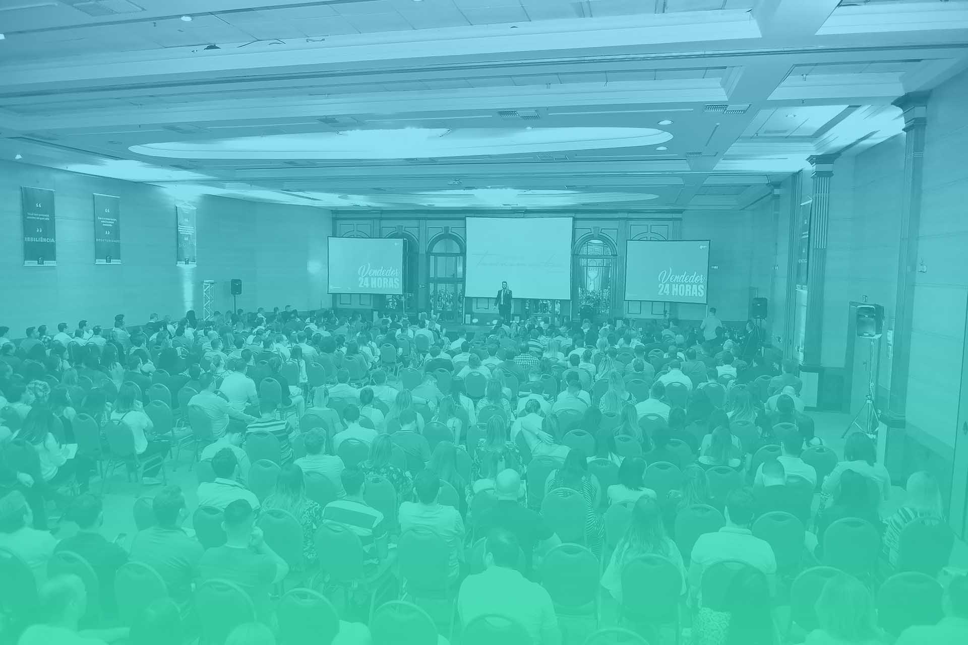 Palestra para convenção de vendas com Janderson Santos, o Mago das Vendas
