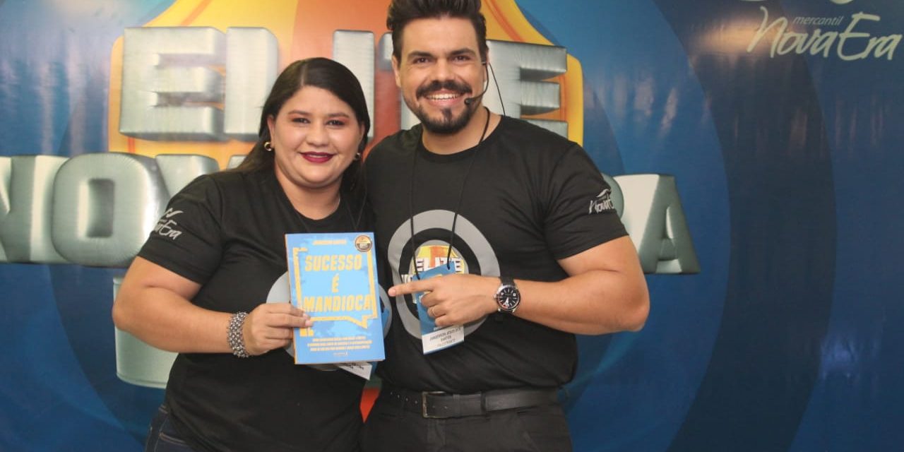 palestrante de vendas em Manaus com livro Sucesso é Mandioca um dos melhores palestrantes do Brasil Janderson Santos vendas em Manaus com livro Sucesso é Mandioca