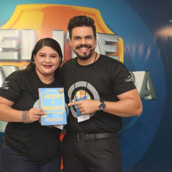 um dos melhores palestrantes do Brasil Janderson Santos vendas em Manaus com livro Sucesso é Mandioca