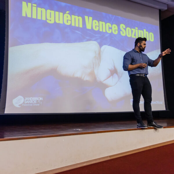 palestrante de vendas, ninguém vence sozinho