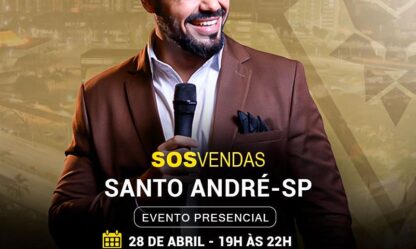 TREINAMENTO DE VENDAS COM JANDERSON SANTOS COM O MAGO DAS VENDAS EM SANTO ANDRE