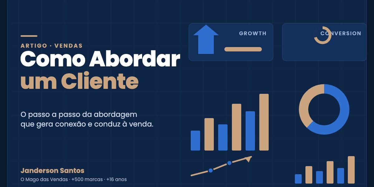 Como abordar um cliente na venda — passo a passo
