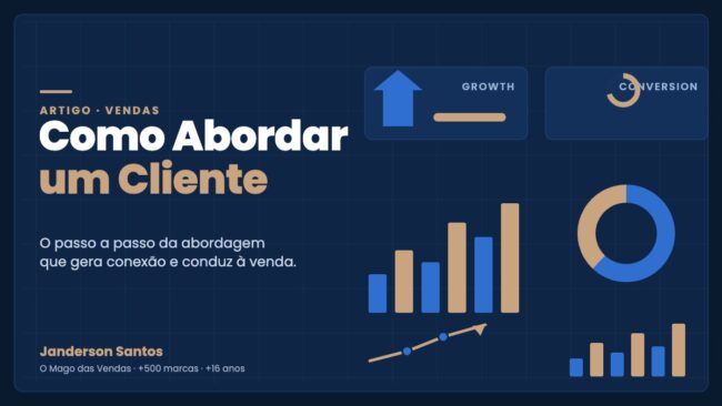 Como abordar um cliente na venda — passo a passo