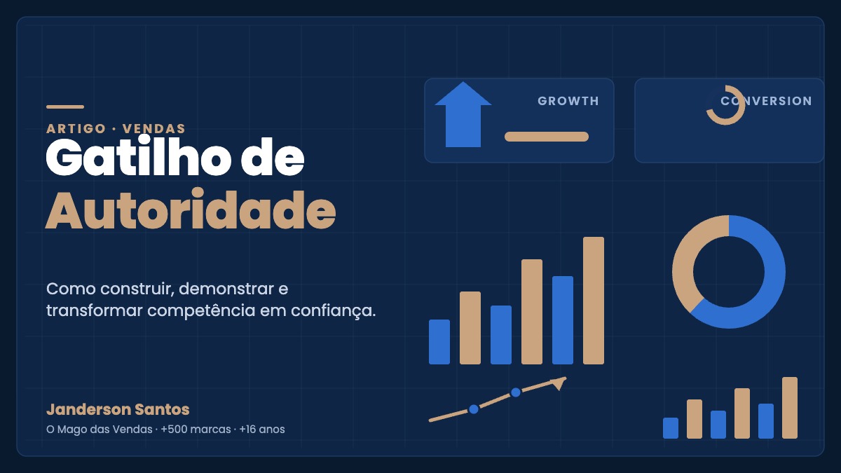 Gatilho de autoridade em vendas — como construir e aplicar