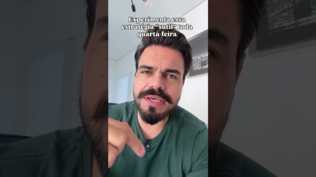 A Arte de Vender Sem Parecer Que Está Vendendo (a Estratégia Sutil)