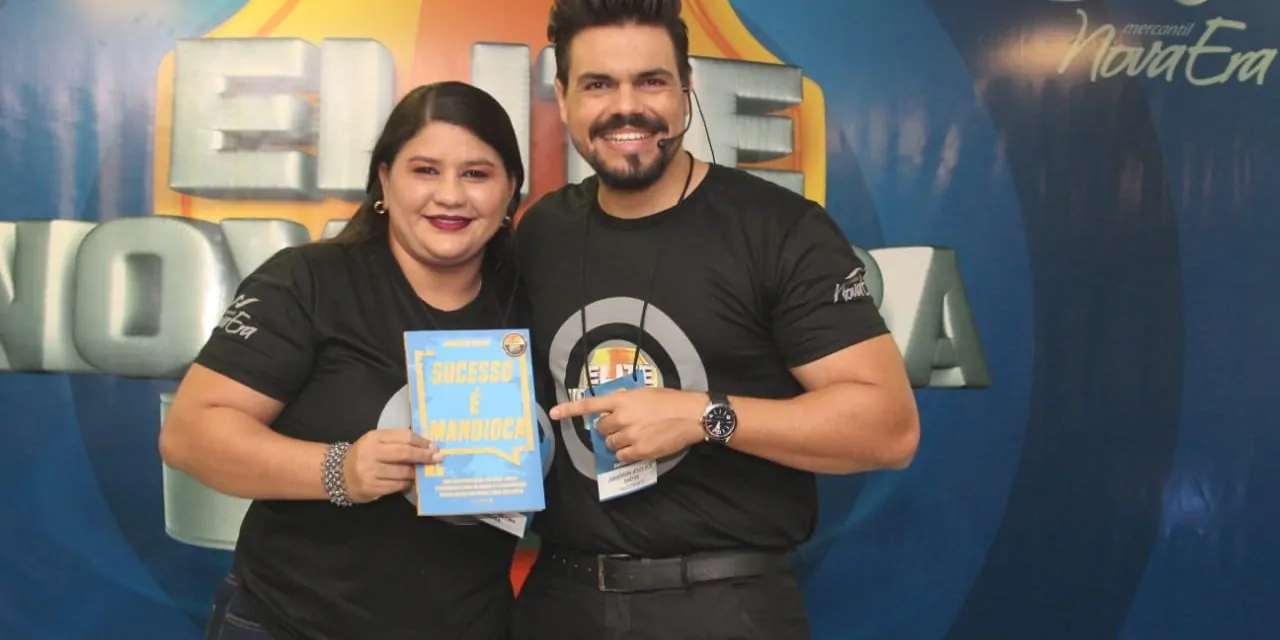 um dos melhores palestrantes do Brasil Janderson Santos vendas em Manaus com livro Sucesso é Mandioca