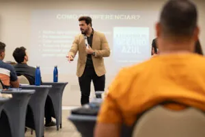 O que faz o palestrante treinador empresário Janderson Santos
