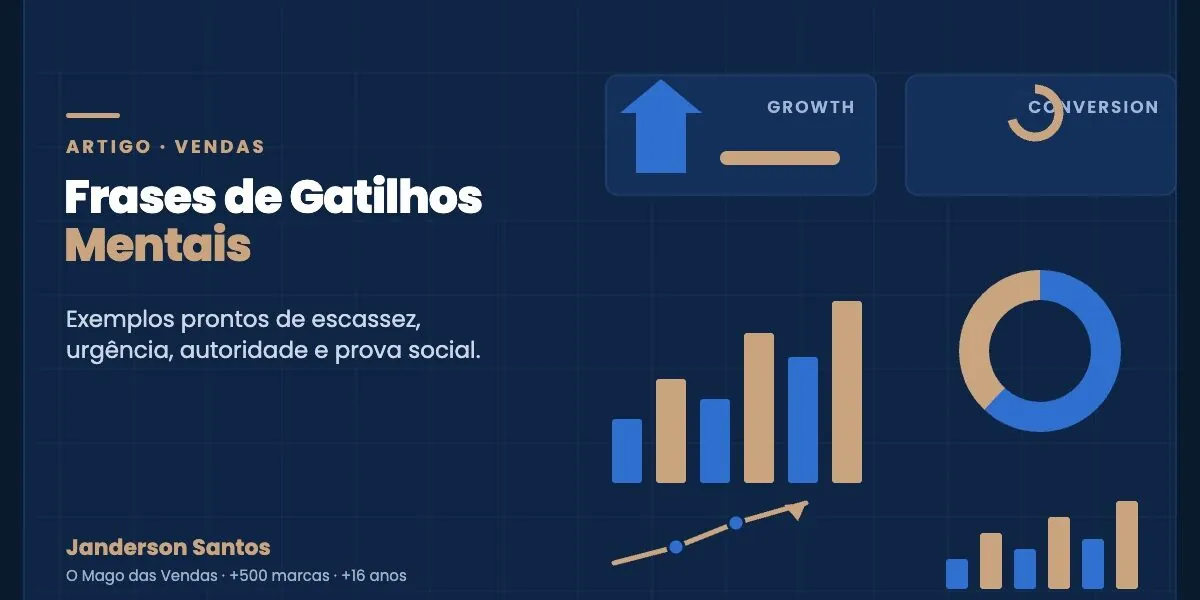 Frases de gatilhos mentais para vender — exemplos prontos